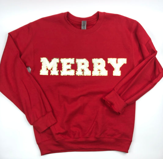 Merry Chenille Sweatshirt