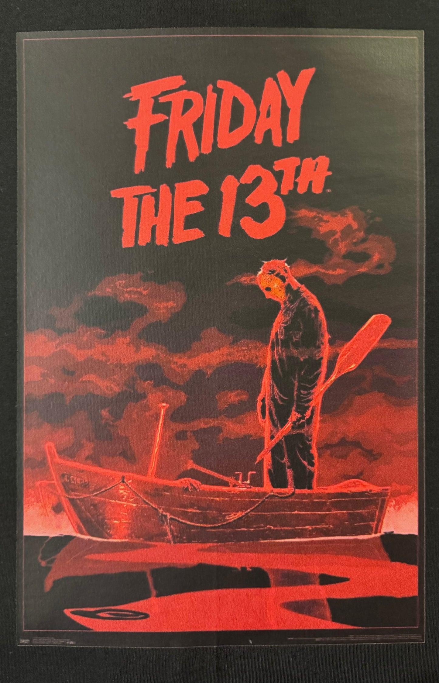 FRIDAY THE 13TH MOVIE POSTER GRAPHIC T