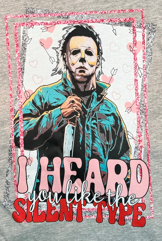 The Silent Type Graphic T-Shirt