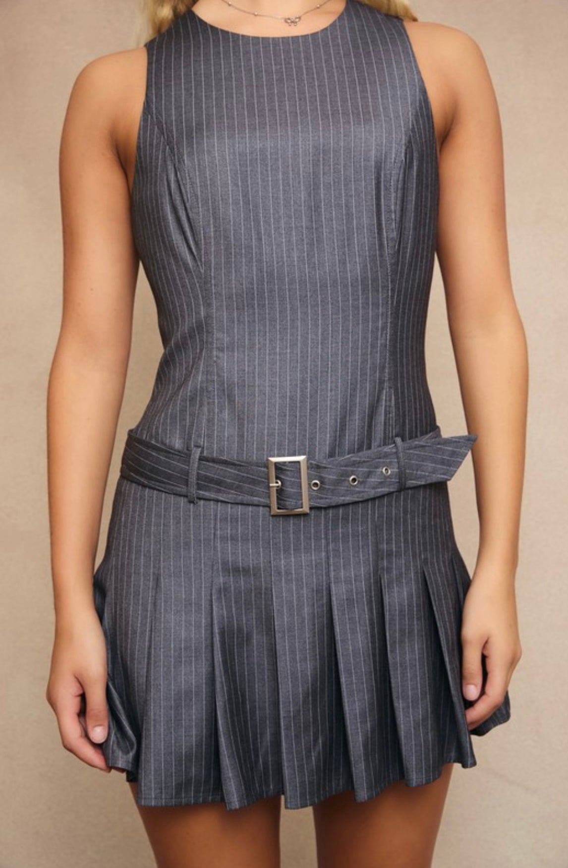 MINI DRESS WITH BELT