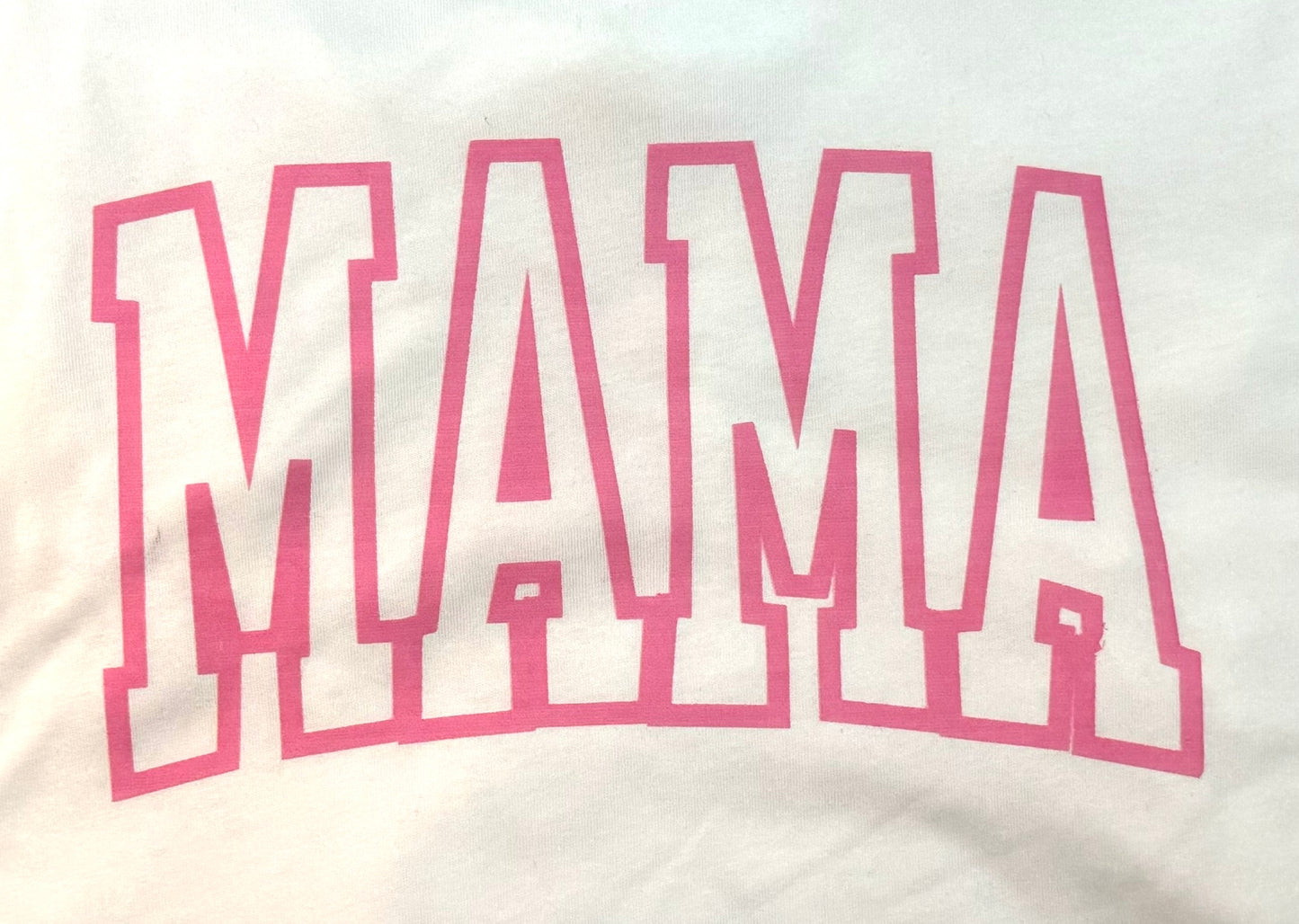 MAMA pink Graphic T-Shirt