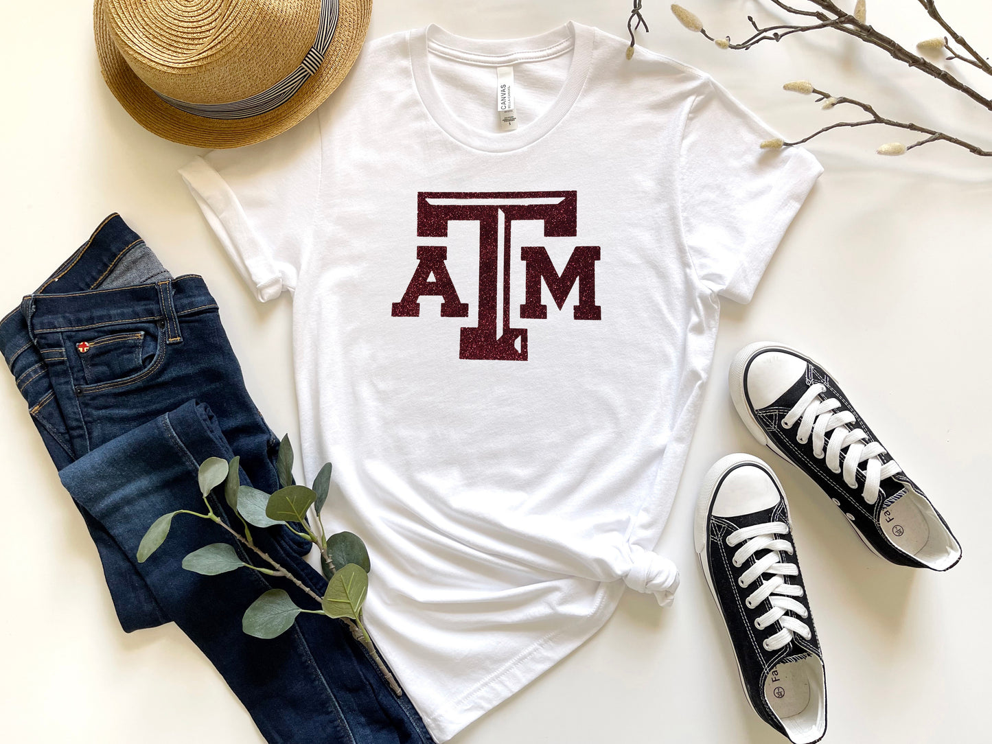 A&M Graphic T-Shirt White