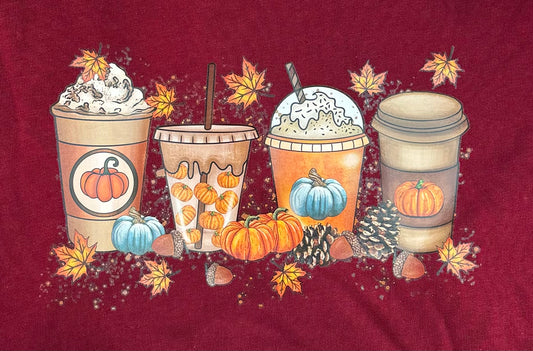 Pumpkin Latte Graphic T-Shirt
