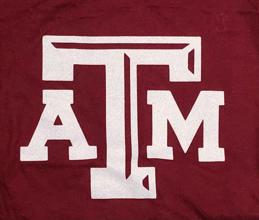 A&M Graphic T-Shirt Maroon