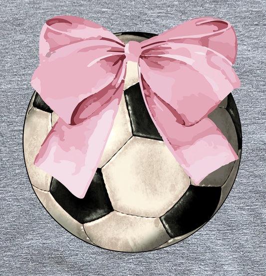 Croquette Bow Soccor Ball Graphic T