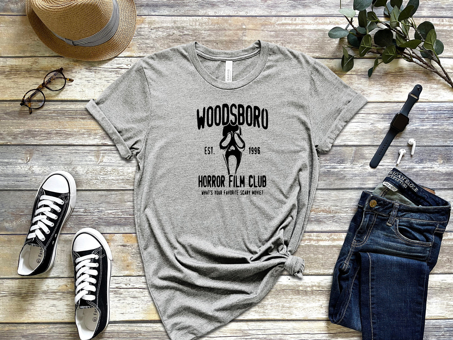 Woodsboro Horror Film Club Graphic T