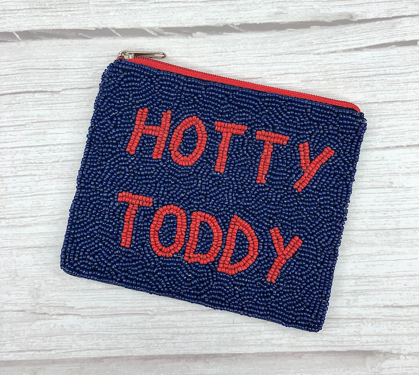 Hotty Toddy Beaded Coin Purse