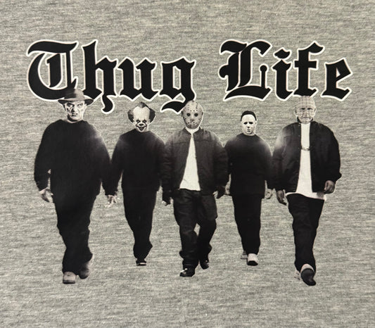 Thug Life Graphic-T B&W
