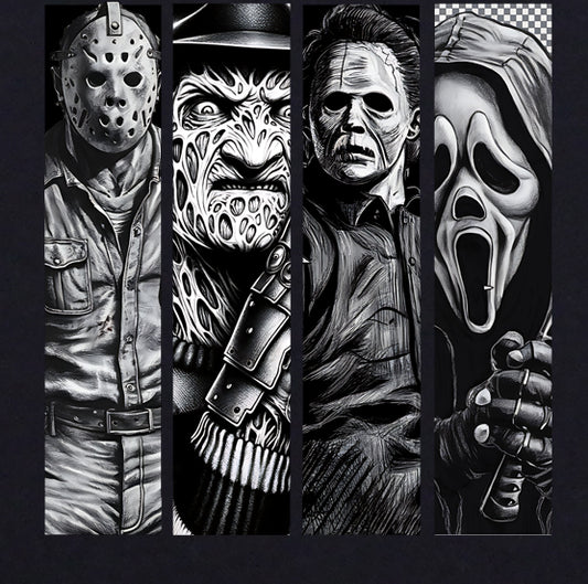 Horror Block Pencil Sketch Graphic T