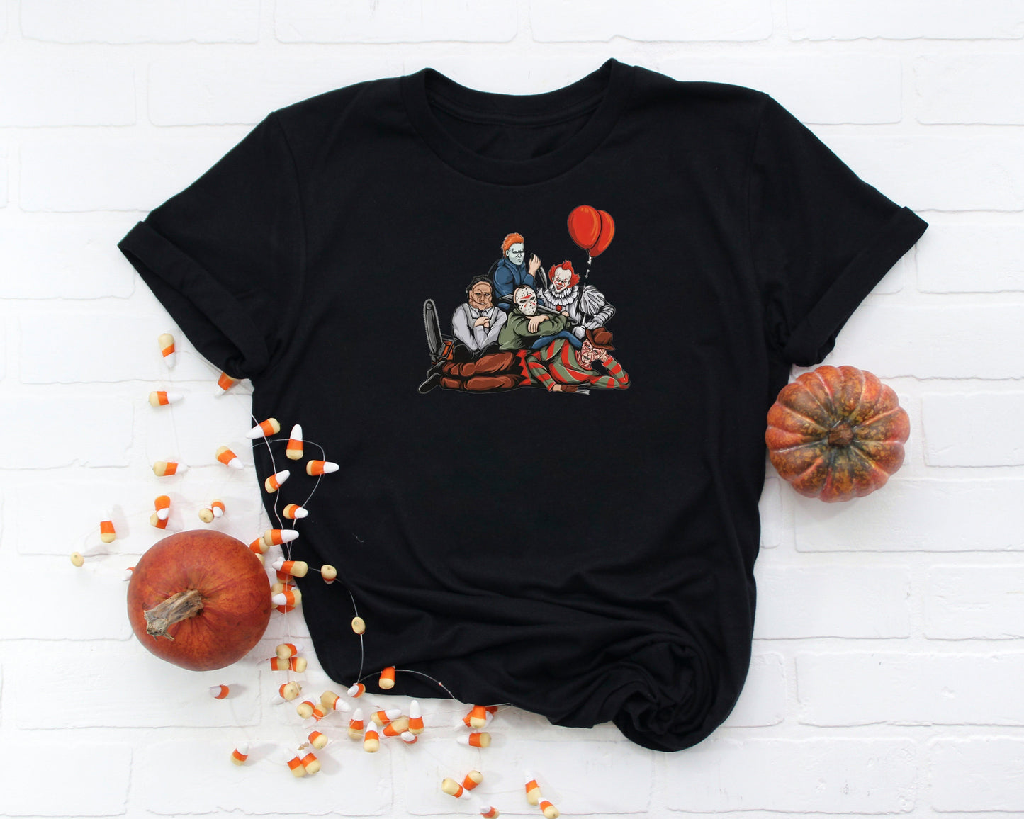 Horror Character Group Graphic T