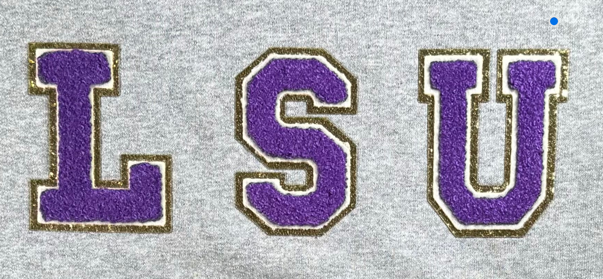 LSU Chenille Sweatshirt