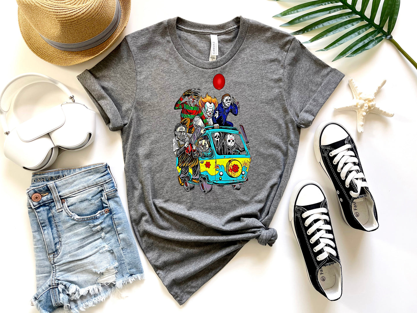 Scooby Doo Horror Van Graphic T