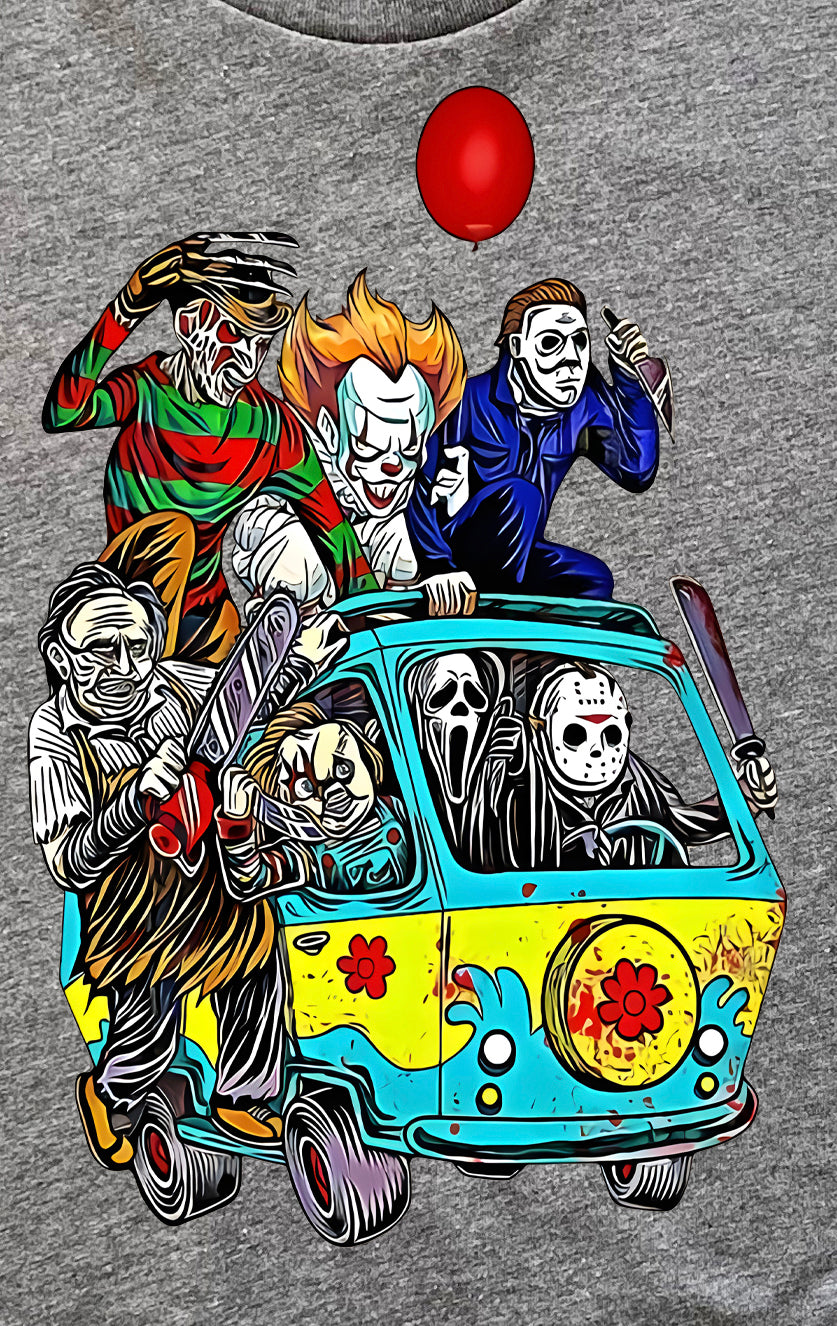 Scooby Doo Horror Van Graphic T