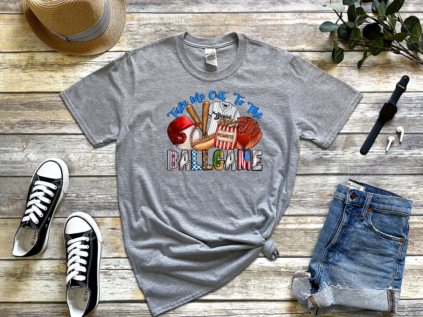Take Me Out To The Ballgame Graphic T