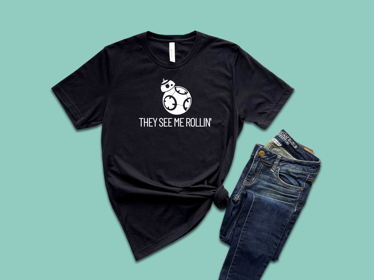 They See Me Rolln' Graphic T