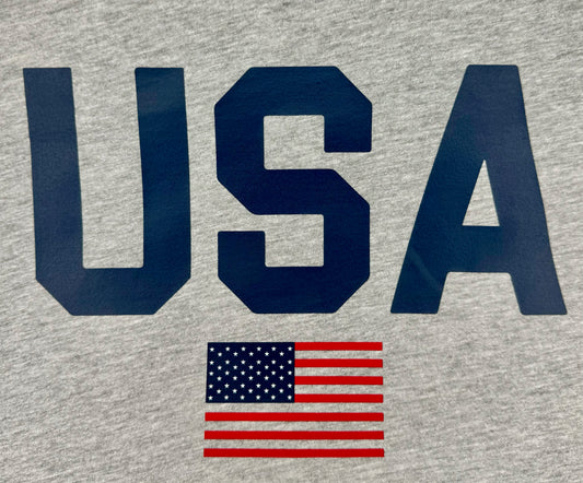 USA Flag Graphic T