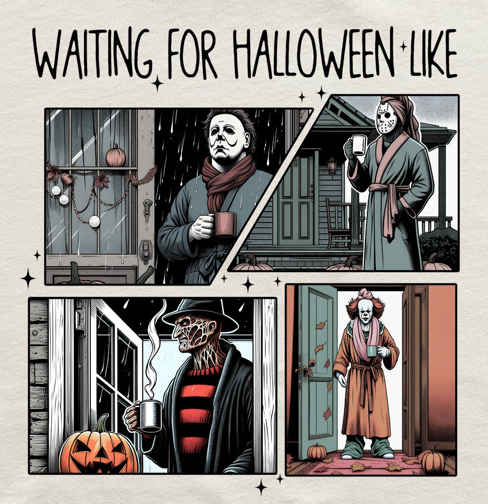 Waiting For Halloween Like Graphic T