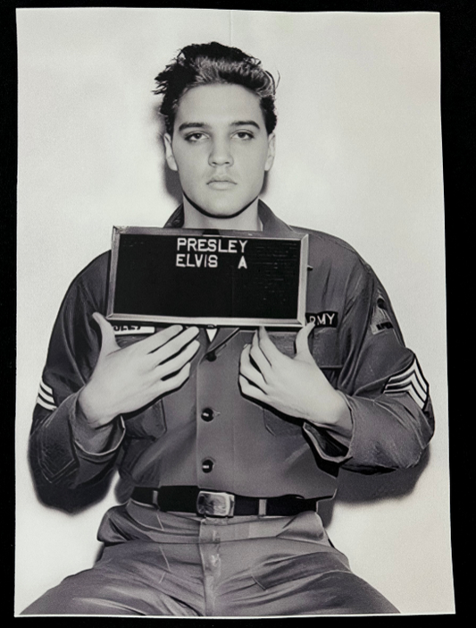 ELVIS MUG SHOT GRAPHIC T
