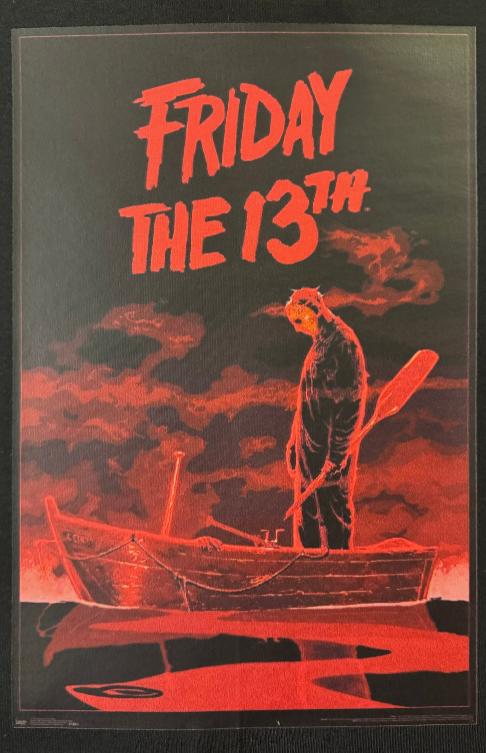 FRIDAY THE 13TH MOVIE POSTER GRAPHIC T