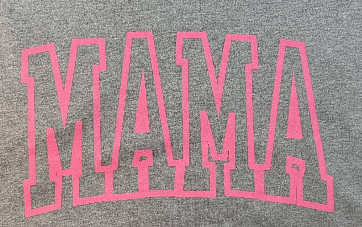 MAMA pink Graphic T-Shirt