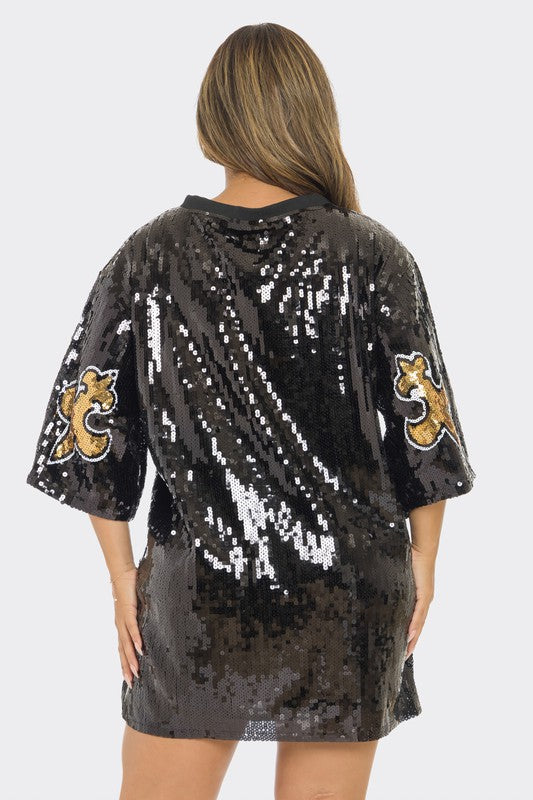 Saints Sequin Dress