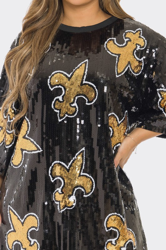 Saints Sequin Dress