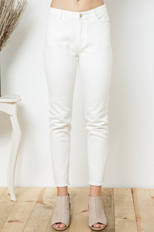 White Denim Jeans